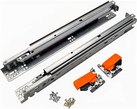 undermount soft close drawer slides